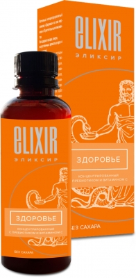 -30% Эликсир «Здоровье» с пребиотиком и витамином С, 200 мл (срок 5/24)