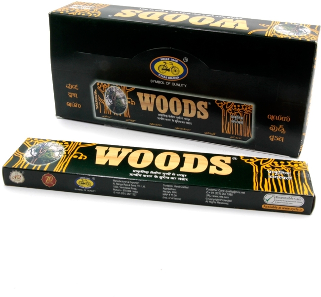 Благовония Лесная чаща (NS WOODS), Можжевельник, Гималайский кедр и Белый сандал, Cycle Brand, 35 г