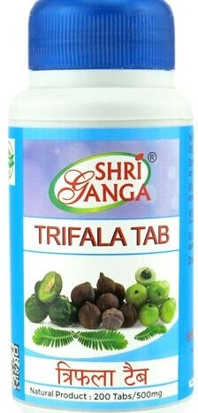 Трифала (Trifala), Shri Ganga, 200 таб Трифала (Trifala), Shri Ganga, 200 таб