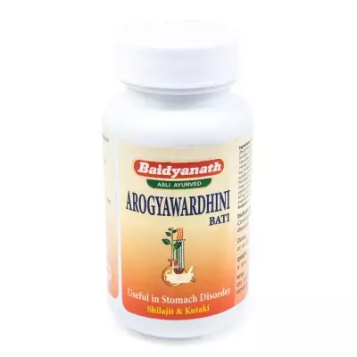 -40% Арогьявардхини Бати (Arogyawardhini Bati), Baidyanath, 80таб (срок 30/06/2025)