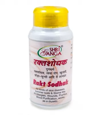 Ракта шодхак (Rakt Sodhak) Shri Ganga, 200 таб.