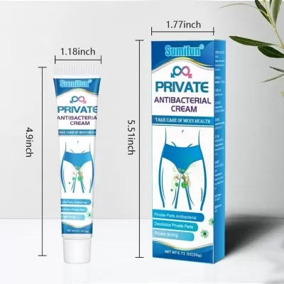 Приват (Private Antibacterial Cream Sumifun) мужской антибактериальный крем для интимной гигиены, 20 г