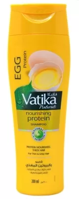 Шампунь питательный Яичный (EGG nourishing protein Shampoo), Dabur Vatika, 200 мл