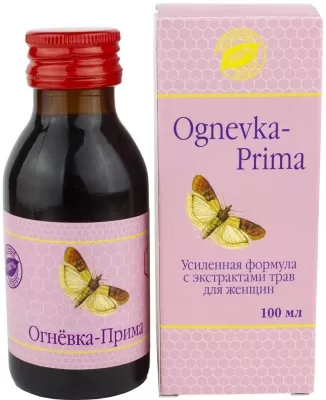 Огневка-Прима, бальзам с экстрактами трав для женского здоровья, Жива, 100 мл