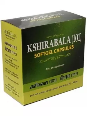 Кширабала (101) (Kshirabala (101) softgel capsuls), Kottakkal, 10 капс. / 100 капс.   