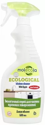 Универсальный спрей для кухонных поверхностей "Дикая яблоня", Molecola, 500 мл.