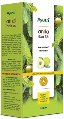 Масло против выпадения волос Амла (Amla Hair Oil) Ayusri, 200 мл