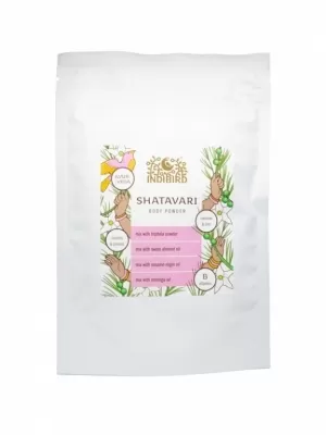 Шатавари, порошок для тела (Shatavari Body Powder), Indibird, 100г/1кг