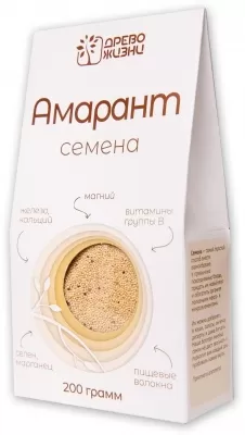 Семена амаранта , Древо Жизни, 200г