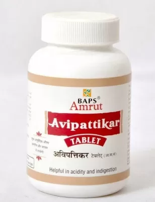 Авипаттикар (Avipattikar tab), Baps Amrut, таб, 100г