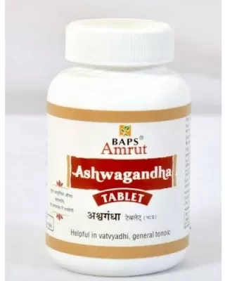Ашваганда (Ashwagandha tablet ), Baps Amrut, 100г/ 160таб