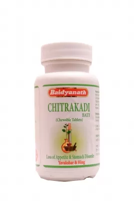 Читракади бати (Chitrakadi bati), Baidyanath, 80 таб.