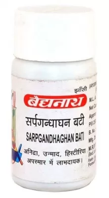 Сарпагандхагхан бати (Sarpgandhaghan Bati) Baidyanath, 10 г. 30-40 таб.
