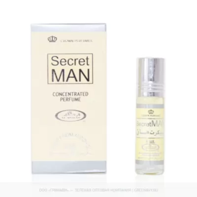 Арабские масляные духи «Тайна мужчины»(Secret Man), Al-Rehab,6 мл