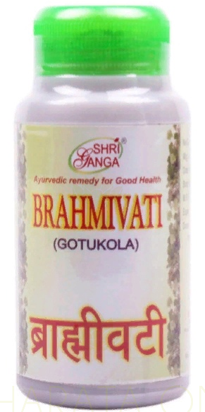 Брахми вати (BrahmiVati), Shri Ganga, 200 таб. Брахми вати (BrahmiVati), Shri Ganga, 200 таб.