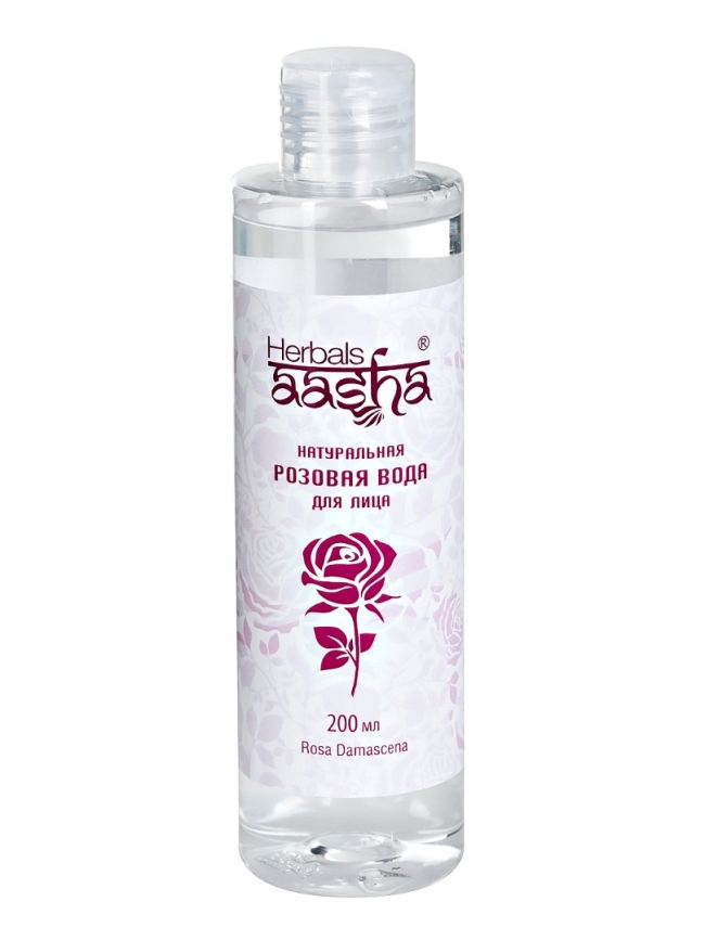 Розовая вода натуральная, Aasha Herbals, 200мл Розовая вода натуральная, Aasha Herbals, 200мл