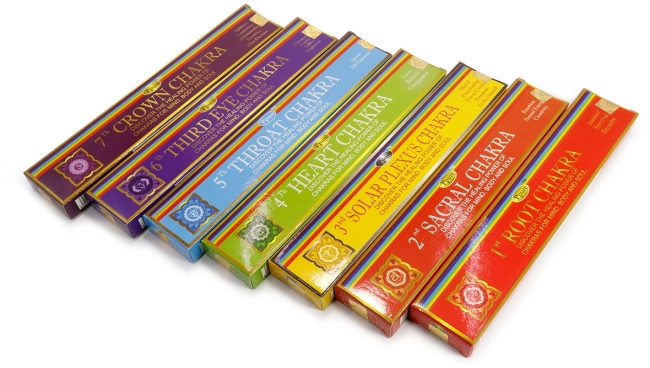 Благовония Семь Чакр (NS 7 Chakras) PPURE, 7х15 г