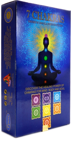 Благовония Семь Чакр (NS 7 Chakras) PPURE, 7х15 г