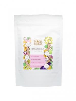 Дашамула, порошок для тела (Dasamoola Powder), Indibird, 100г/1кг Дашамула, порошок для тела (Dasamoola Powder), Indibird, 100г/1кг