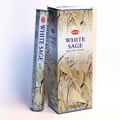 Благовония Белый Шалфей (Hexa White Sage) HEM, палочки