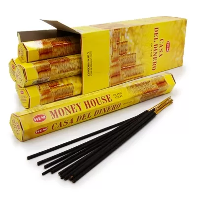 Благовония Денежный дом (Hexa MONEY HOUSE) HEM, 20г
