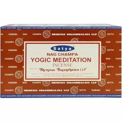 Благовония Наг Чампа Йогическая Медитация (NS Nag Champa Yogic Meditation), Satya, 15г