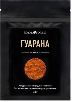 Гуарана, Royal Forest, Транскэроб, 50г