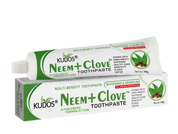 Зубная паста Ним и Гвоздика Кудос (Neem+Clove Toothpaste), KUDOS, 100г