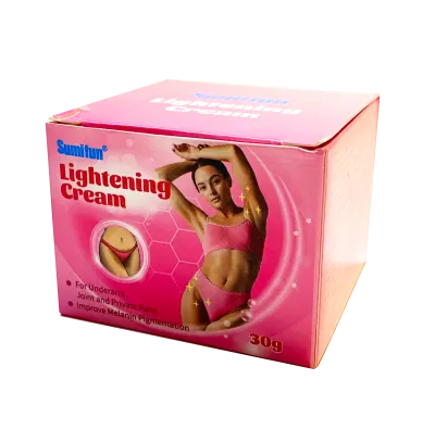 Лайтенинг (Lightening Cream Sumifun) отбеливающий крем для удаления пигментных пятен, 30 г