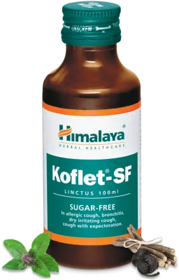 Кофлет сироп без сахара (Koflet-SF Syrup ) Himalaya, 100 мл
