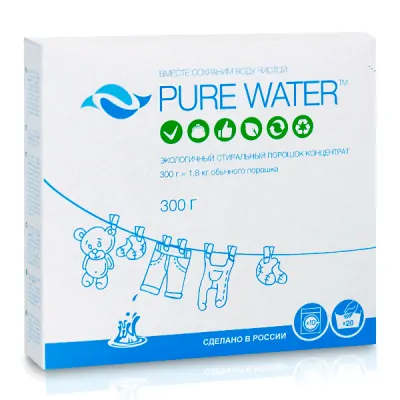 Стиральный порошок, Pure Water, 300г