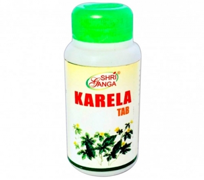 Карела (Karela), Shri Ganga, 120 таб.  