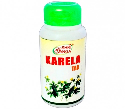 Карела (Karela), Shri Ganga, 120 таб.  