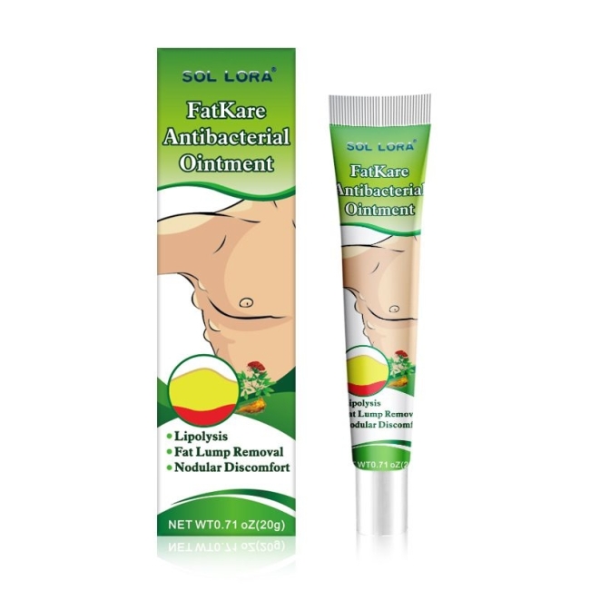 Фат Кейр (Fat Kare Sol Lora) антибактериальный крем для удаления жировиков, 20 г