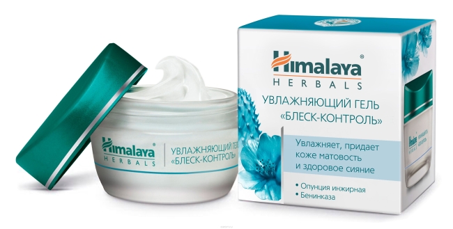 Гель увлажняющий Блеск-Контроль Himalaya Herbals, 50г Гель увлажняющий Блеск-Контроль Himalaya Herbals, 50г