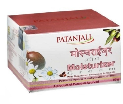 Крем для лица увлажняющий с ромашкой и маслом Ши (Moisturizer Cream), Patanjali 50г 