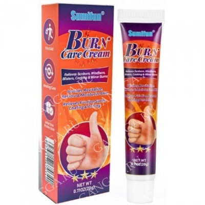 Бурн Кейр (Burn Care Cream Sumifun) антибактериальный крем для лечения ожогов, 20 г