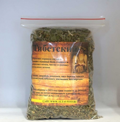 Тибетский, травяной чай, Славные Tравы Алтая, 120 г ± 10 г  