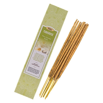 Благовония Тубероза (Tuberose Flora Incense Sticks), Aasha Herbals, 10 шт