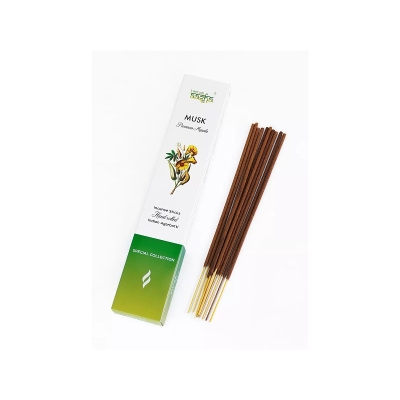 Благовония Мускус (Musk Premium Masala), Aasha Herbals, 10 шт