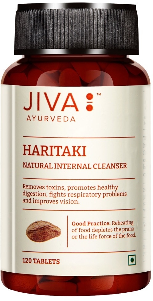 Харитаки (до августа 2026г.)(Haritaki), JIVA, 60/120 таб. Харитаки (до августа 2026г.)(Haritaki), JIVA, 60/120 таб.