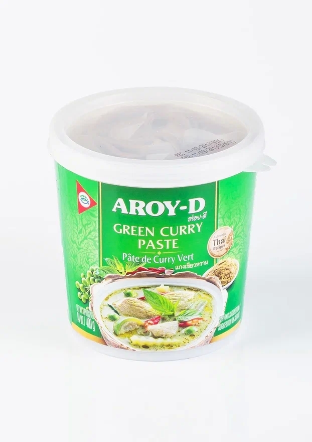 Паста Карри зеленая, Aroy-D, 50г/400г Паста Карри зеленая, Aroy-D, 50г/400г