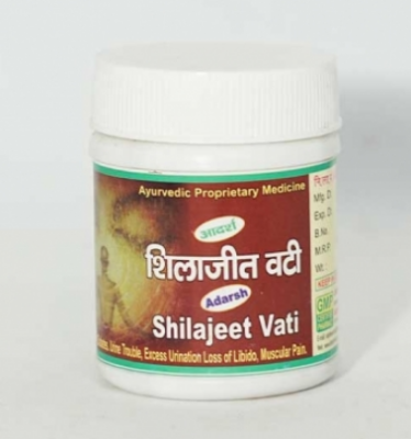 Шиладжит Вати (Shilajeet Vati), Adarsh, таблетки, 40 г