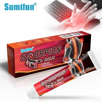 Скорпион Балм (Scorpion balm Sumifun) обезболивающий бальзам для суставов и мышц, 20 г 
