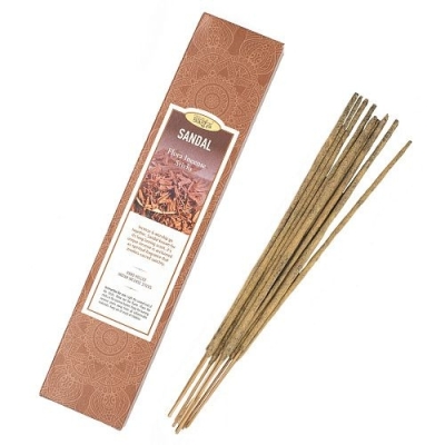 Благовония Сандал (Sandal Flora Incense Sticks), Aasha Herbals, 10 шт