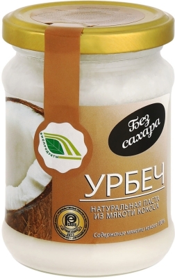 -20% Урбеч паста из мякоти кокоса, Биопродукты, 280г  (срок 22/11/2024)