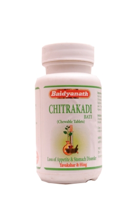 -20% Читракади бати (Chitrakadi bati), Baidyanath, 80 таб. (срок 30/08/2025)