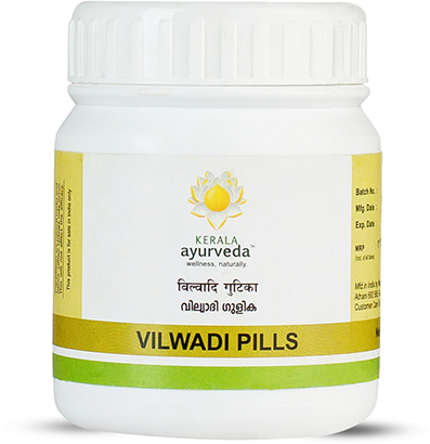 Вильвади (Vilwadi Pills), Kerala Ayurveda, 50 таб Вильвади (Vilwadi Pills), Kerala Ayurveda, 50 таб