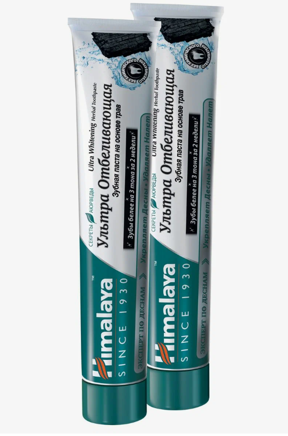 Зубная паста Ультра Отбеливающая (Ultra Whitening), Himalaya Herbals, 75мл Зубная паста Ультра Отбеливающая (Ultra Whitening), Himalaya Herbals, 75мл