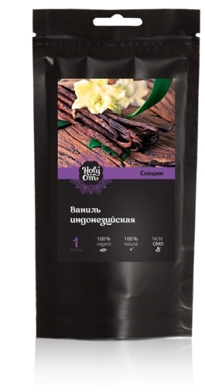 Ваниль индонезийская стручки (Vanilla Beans), Holy Om, 1 шт